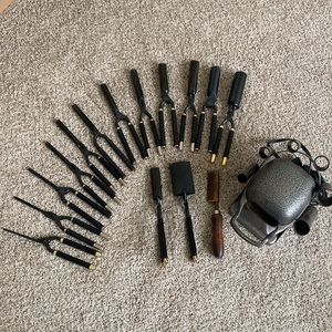 Elite Marcel Stove and 15 irons -$350